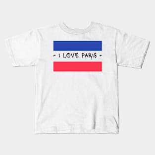 Paris France Kids T-Shirt